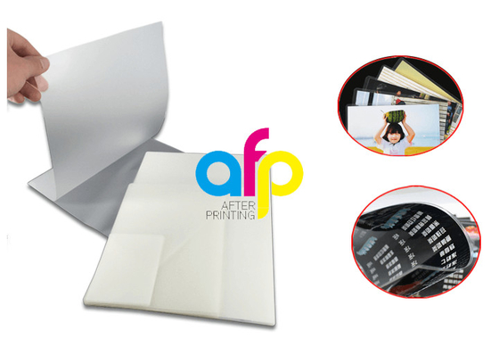 Soft Touch Plastic Photo Laminator Sheets Laminating Pouch Film