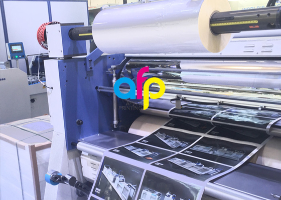 بروشور / Bright / Brilliant 27mic BOPP Thermal Lamination Film برای بروشور