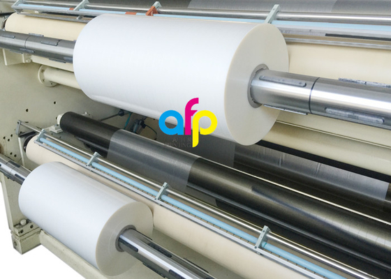 فیلم سفارشی Corona Single Side Corona BOPP براق کننده لمینیت 15micron - 30micron
