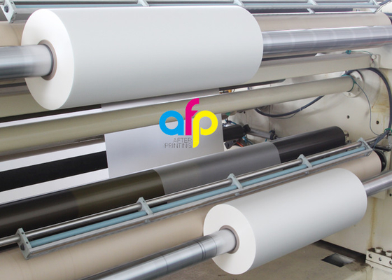 27 فیلم میکرون مات لمینیت رول 700mm * 3000m / اندازه سفارشی رول