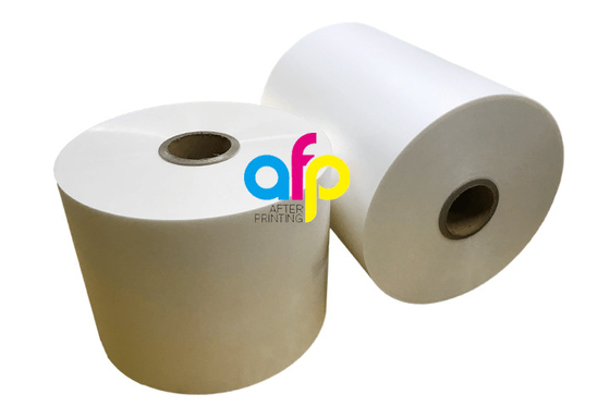 رول فیلم حرفه ای لمینیت رول 381mm * 2000M اندازه BOPP مواد
