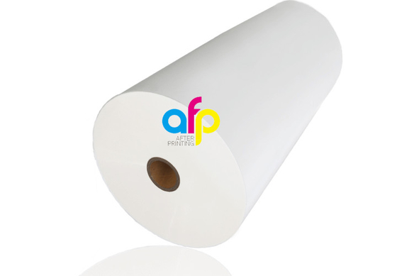 رول لمینیت مات حرارتی BOPP 600mm * 4000m اندازه برای بسته بندی