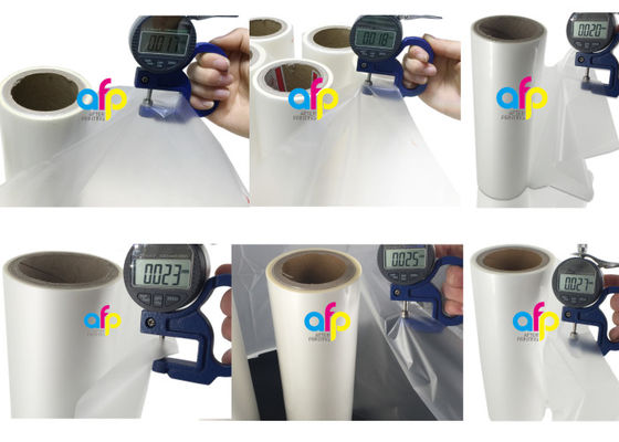 30 مایکرون درخشش BOPP فیلم لمینیشن حرارتی