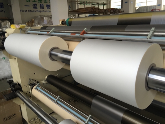 اندازه رول 445mm*3000m ماشین لامیناسیون فیلم BOPP برای کارت چاپی یا لامینات کاغذی